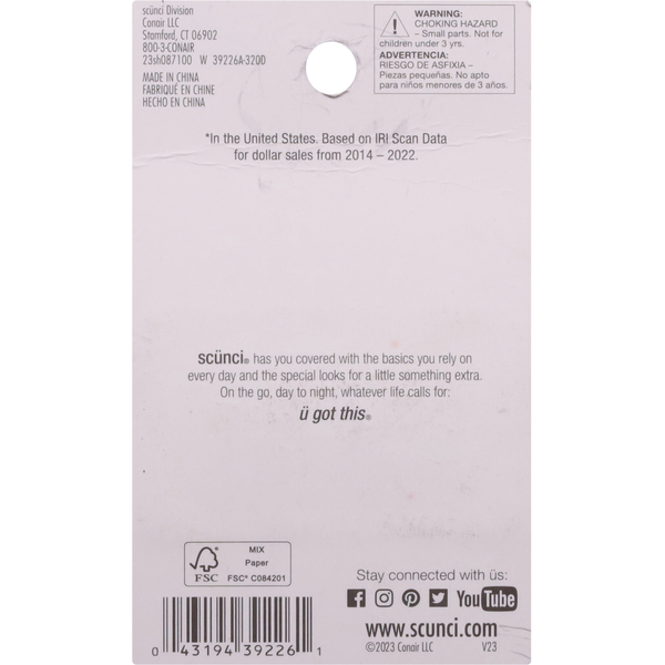scünci No-Slip Grip Elastics