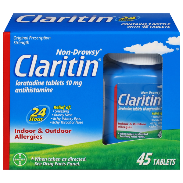 Claritin 24 Hour Non Drowsy Allergy Tablets
