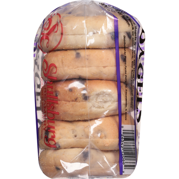 Shullsburg Creamery Presliced Blueberry Bagels