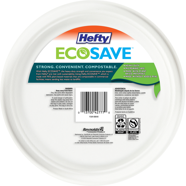 Hefty Compostable Plates