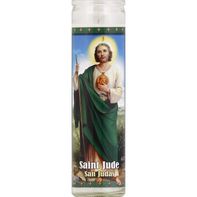 St Jude Candle Candle, Saint Jude, 8 Inch️