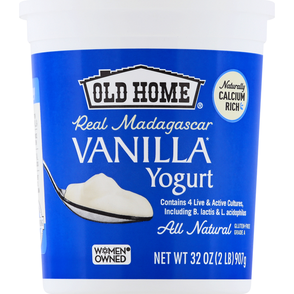 Old Home Yogurt, All Natural, Vanilla