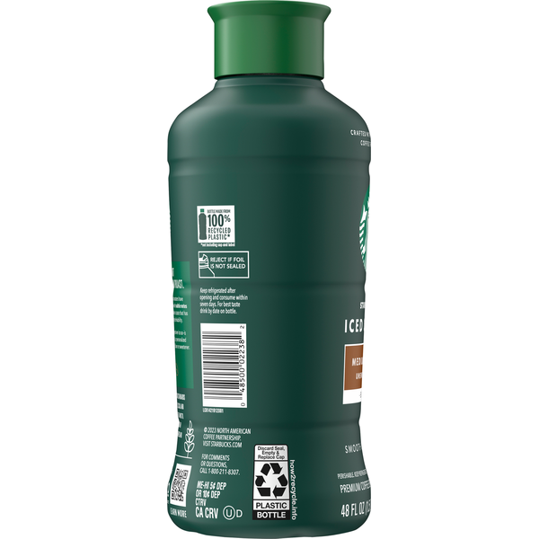 Starbucks Unsweetened Medium Roast Black Iced Coffee