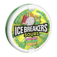ICE BREAKERS Sours Assorted Fruit Flavored Sugar F...
️