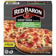 Red Baron Supreme Deep Dish Personal Frozen Pizza️