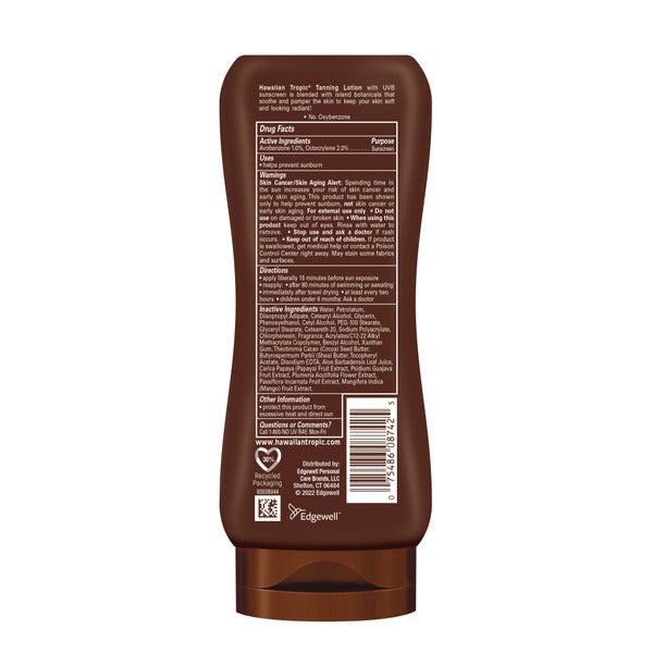 Hawaiian Tropic Island Tanning SPF 4 Sunscreen Lotion