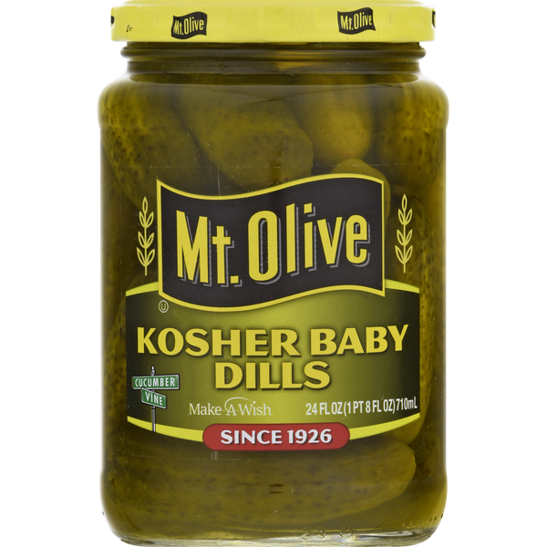 Mt. Olive Pickles, Kosher Baby Dills