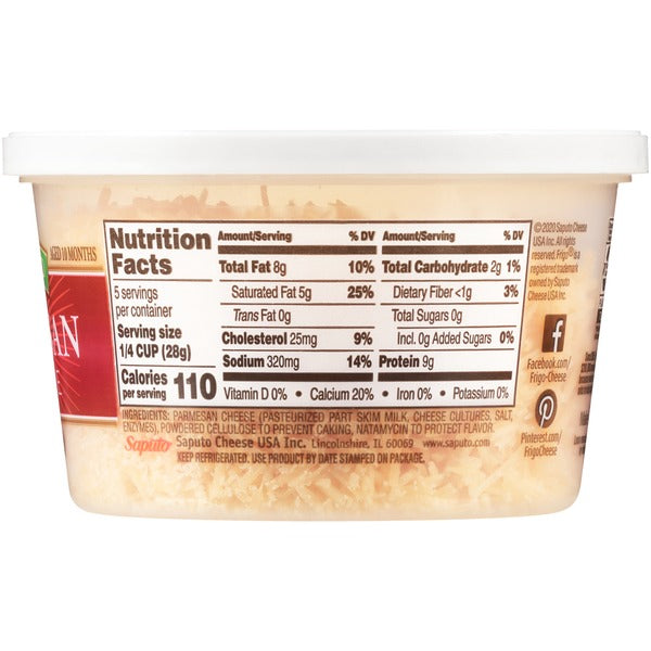 Frigo Shredded Parmesan Cheese