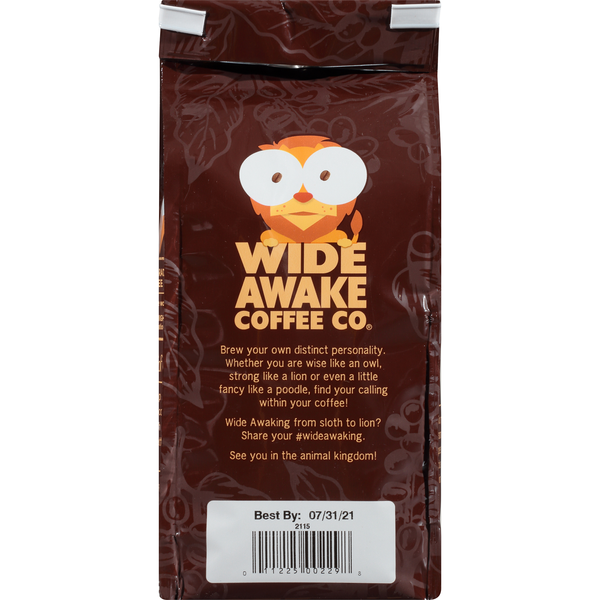 Wide Awake Light Roast Hazelnut 100% Arabica Ground Coffee