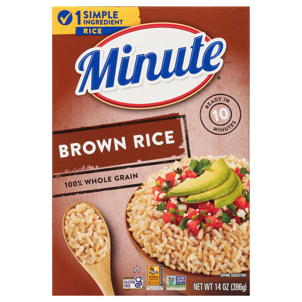 Minute Rice Instant Brown Rice, Gluten-Free