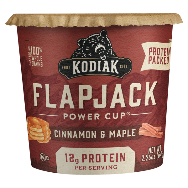 Kodiak Cinnamon & Maple Power Flapjack in a Cup