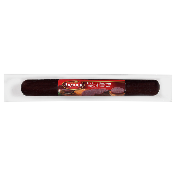 Armour Summer Sausage, Hickory Smoked