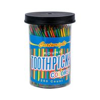 Cartwright Round Colored Toothpicks️