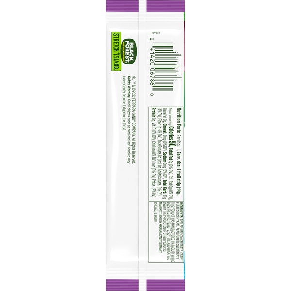 Black Forest Fruit Strips, Grape