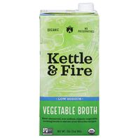 Kettle & Fire Organic Low Sodium Vegetable Broth️