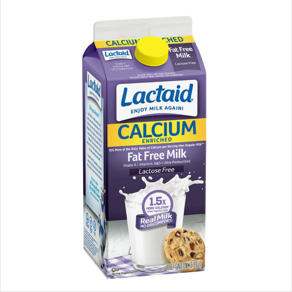 Lactaid Fat Free Milk Calcium Enriched