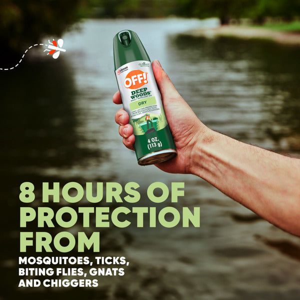 OFF!® Deep Woods Insect Repellent Dry Aerosol Spray
