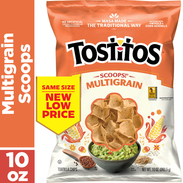 Tostitos Tortilla Chips Multigrain Scoops