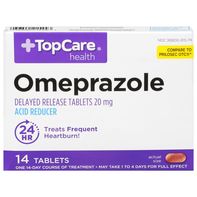 TopCare Omeprazole, 20 mg, Tablets️