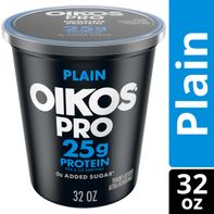 Oikos Pro Plain Yogurt-Cultured Ultra-Filtered Mil...
️