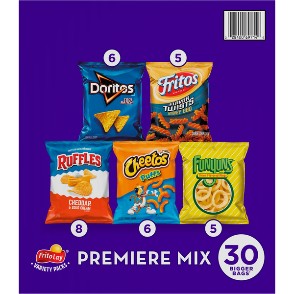 Frito Lay Snacks Premiere Mix Variety