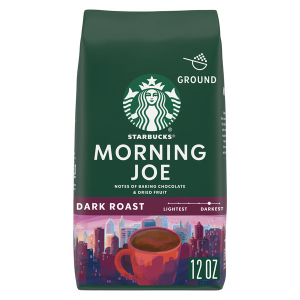 Starbucks Morning Joe Dark Roast Ground Coffee