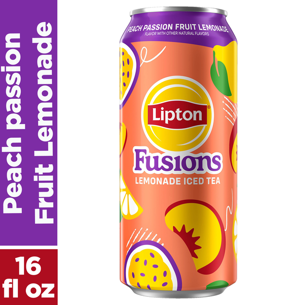 Lipton Peach Passion Fruit Lemonade Iced Tea