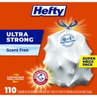 Hefty Scent Free Tall Kitchen Drawstring Bags️