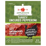 Applegate Naturals Pepperoni, Uncured, Turkey️