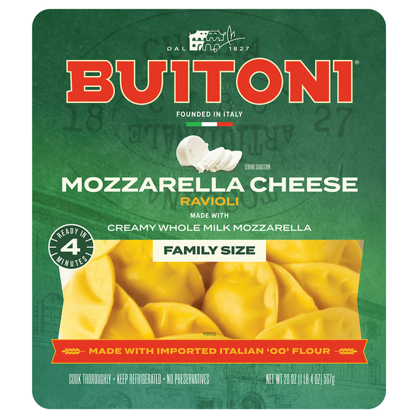 Buitoni Mozzarella Cheese Ravioli Family Size