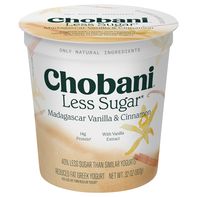 Chobani Yogurt, Greek, Less Sugar, Reduced Fat, Ma...
️