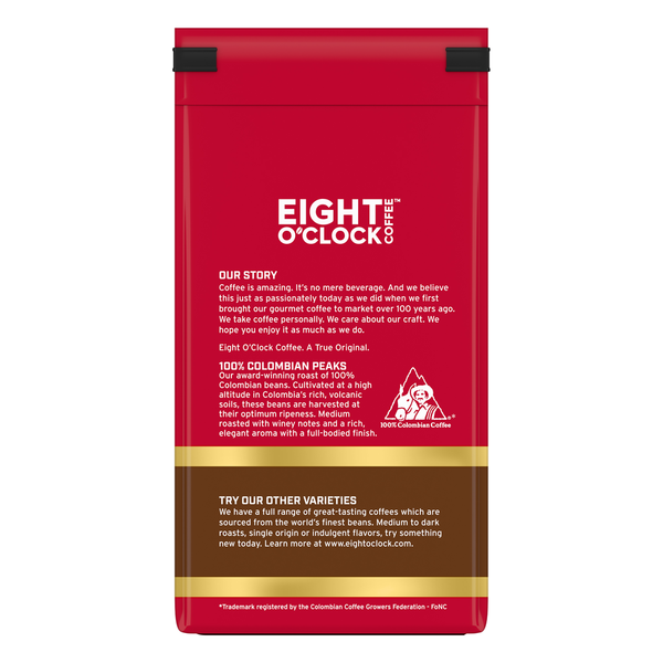 Eight O’Clock Colombian Peaks Whole Bean Coffee