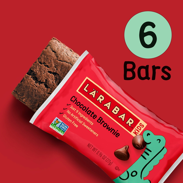 LÄRABAR Kids Bakes Chocolate Brownie Bars