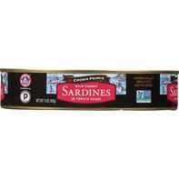 Crown Prince Sardines, Wild Caught, in Tomato Sauc...
️
