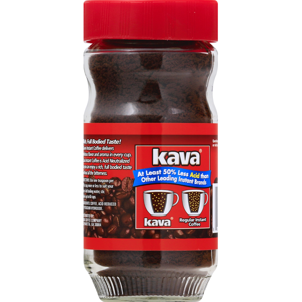 Kava Instant Coffee, Reduced Acid