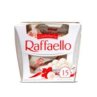 Raffaello 15 Count, Premium Gourmet White Almond, Cream and Coconut, 5.3 oz