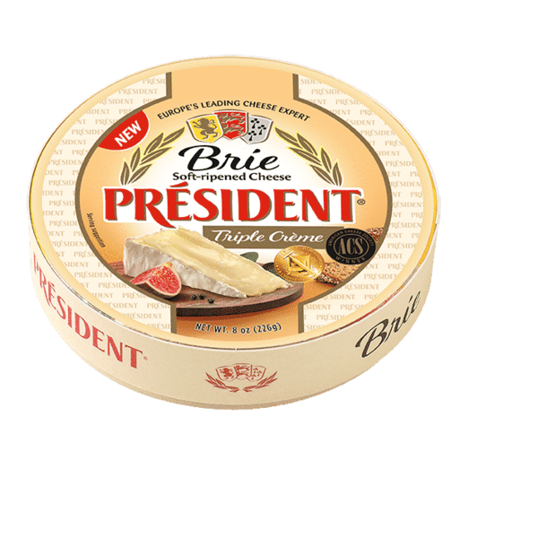 Président Triple Creme Brie Round
