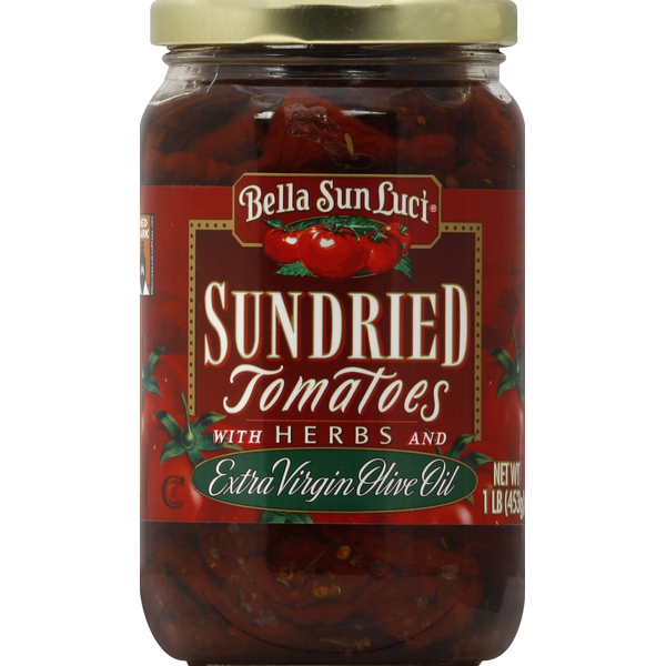 Bella Sun Luci Tomatoes, Sundried, with Herbs and Extra Virgin Olive Oil