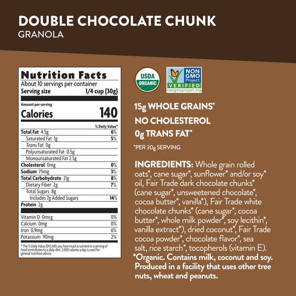 Love Crunch Double Chocolate Chunk Granola
