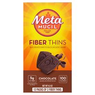 Metamucil Chocolate Fiber Thins, Psyllium Husk Fib...
️