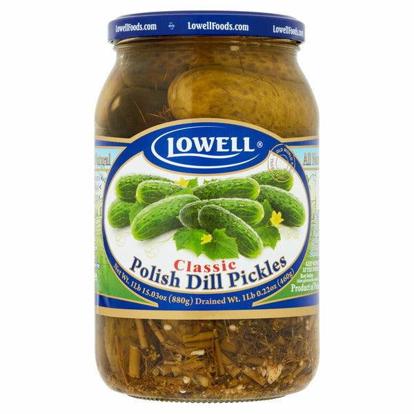 Lowell Foods Classic Polish Dill Pickles
