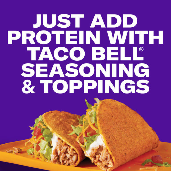 Taco Bell Mild Crunchy Seasoned Flavor Taco Shells
