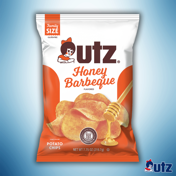 Utz Honey Barbeque Potato Chips