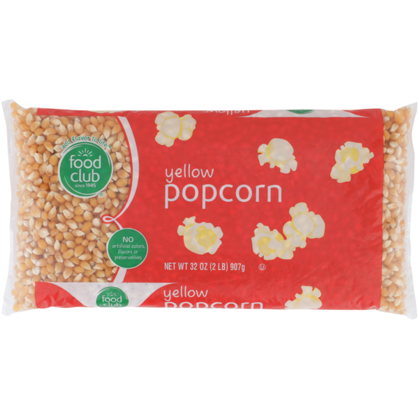 Food Club Yellow Popcorn