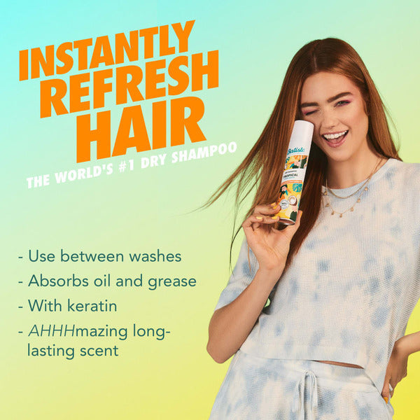 Batiste Instant Hair Refresh Coconut & Exotic Tropical Dry Shampoo