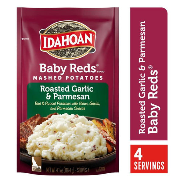 Idahoan Baby Reds w/Roasted Garlic & Parm Mashed Potatoes