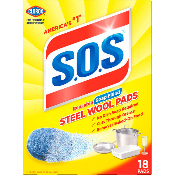 S.O.S. Steel Wool Soap Pads