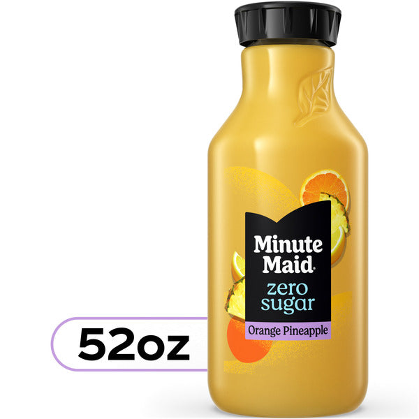 Minute Maid Zero Sugar Orange Pineapple Juice Drink Bottle