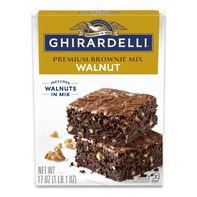 GHIRARDELLI Walnut Premium Brownie Mix️