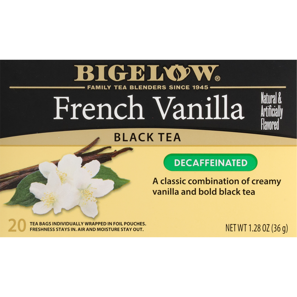 Bigelow French Vanilla Decaffeinated Black Tea